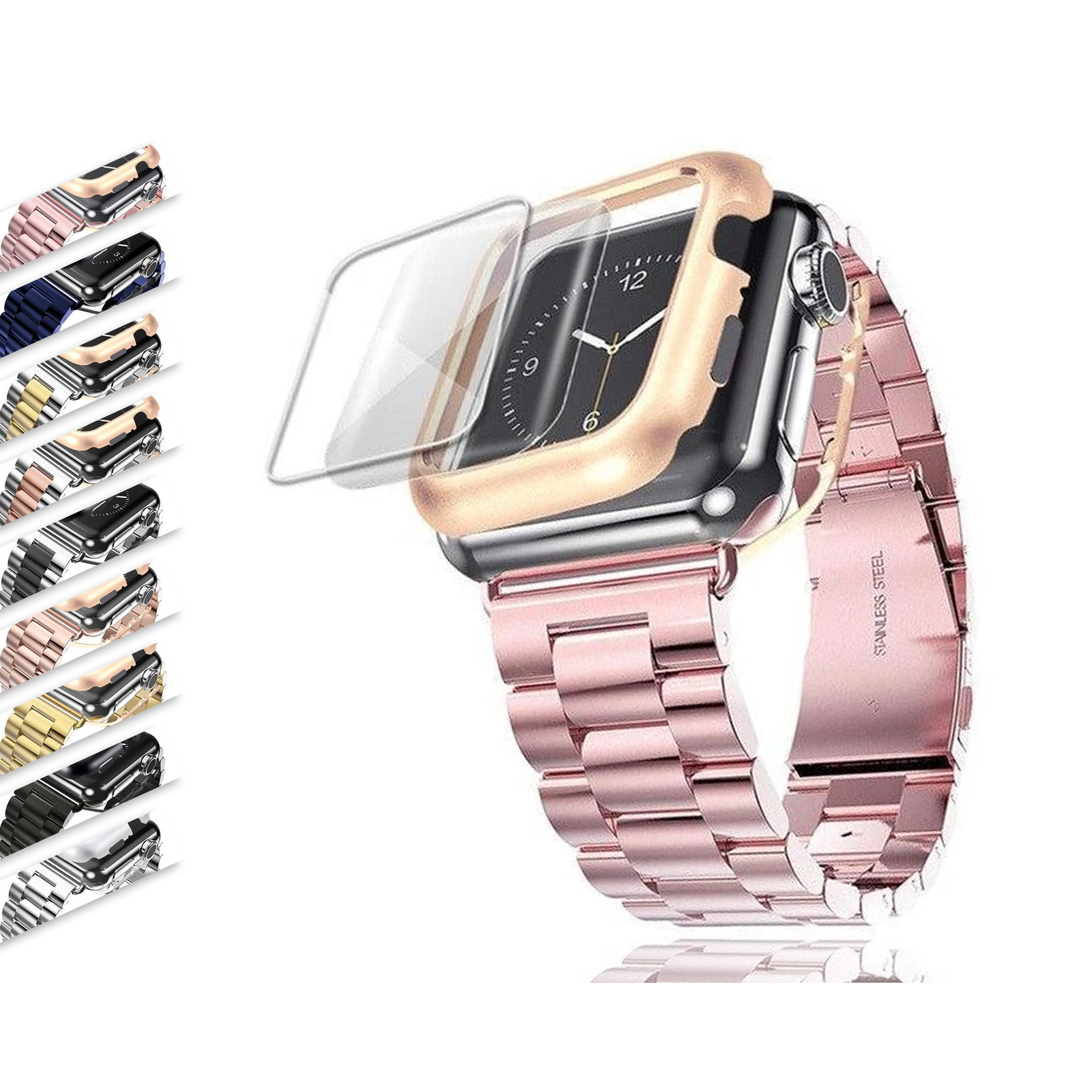Untitled-3_58d6a4a2-fb97-4047-8350-761616c0a52d.png Stainless Steel Case and Strap For Aband and Film 6 5 4 - Image 1